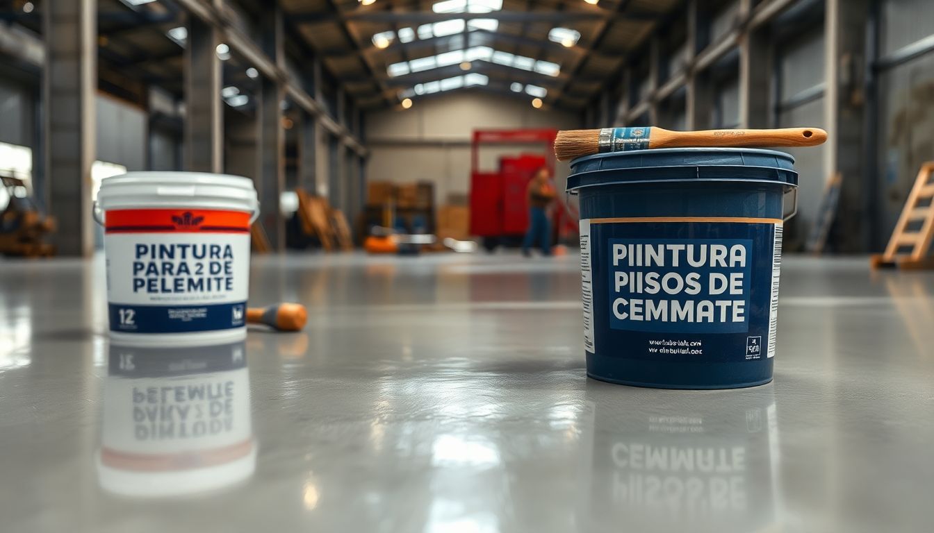 Pintura para Pisos de Cemento