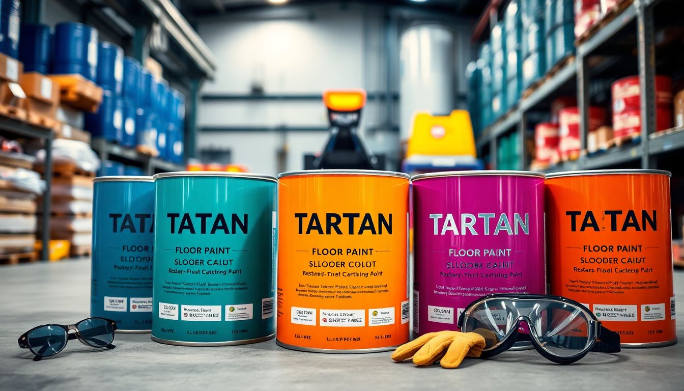 Pinturas para Pisos de Tartan